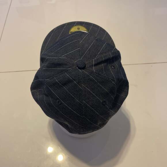 New Era LA Dodgers Pinstripe 59FIFTY Fitted Cap Hat Size 8 (64cm) - Picture 3 of 6